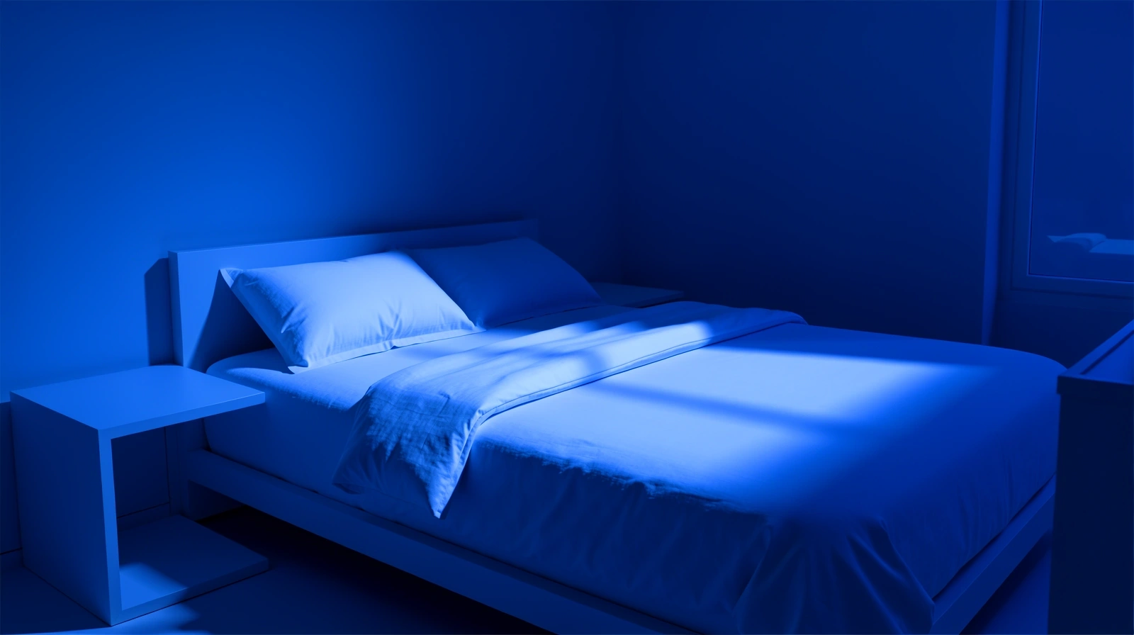 Minimalistické prostredie pre kvalitný spánok